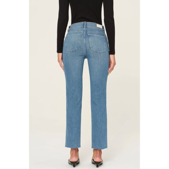 NWT DL1961 Mara Straight Mid Rise Instasculp Ankle Jeans 27 - Picture 6 of 6